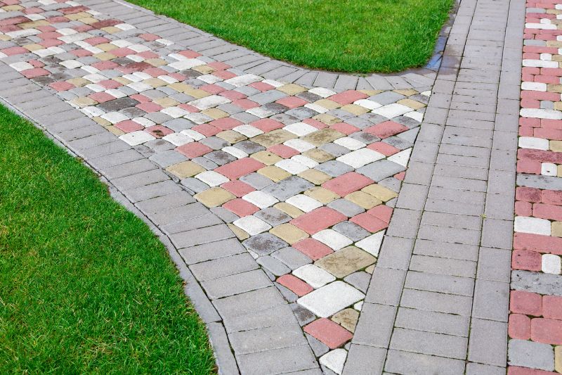 Multi-Colored Paver Patterns