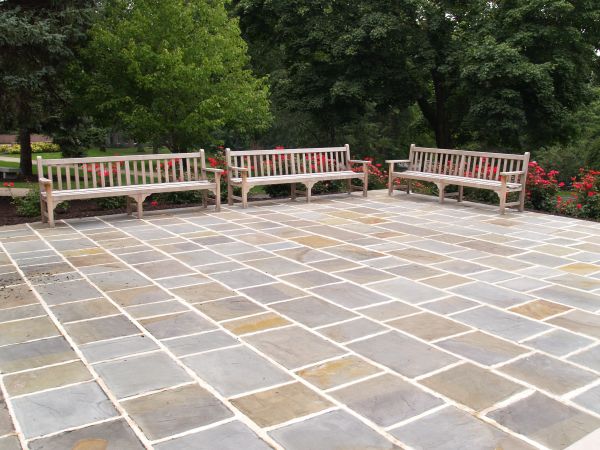 Slate Patio Installation in Charleston